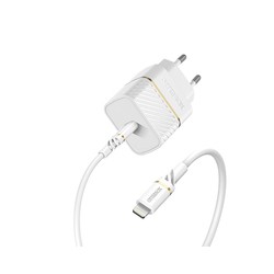 Otterbox EU Wall Charger 20W 1X USB-C/20W USB-PD USB C-Lightning Cable