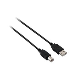 USB2.0 A TO B CABLE 5M BLACK/M/M 100PCT COPPER CONDUCTOR .