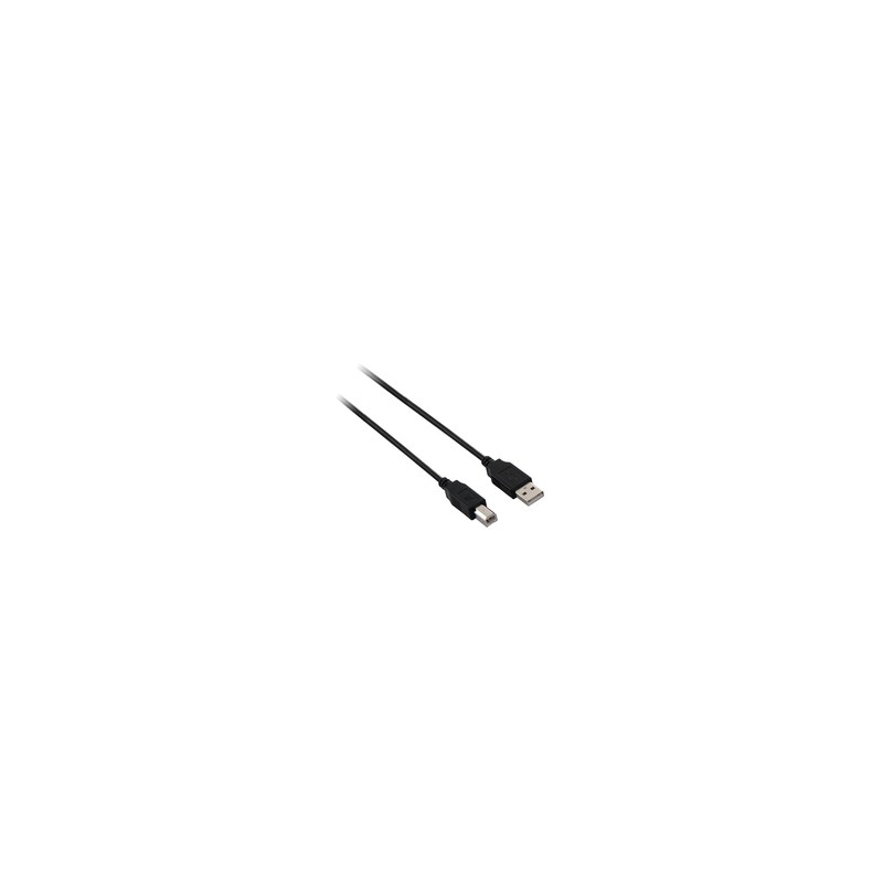 USB2.0 A TO B CABLE 5M BLACK/M/M 100PCT COPPER CONDUCTOR .