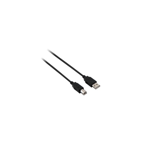 V7 USB2.0 A TO B Cable 5M Black/M/M 100PCT Copper Conductor .