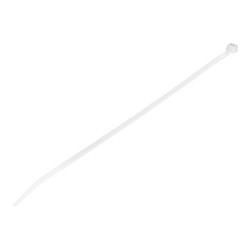 Startech 1000 Pack 10 Cable Ties -White/Nylon Zip Tie Wraps UL TAA