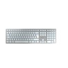 Cherry kW 9100 Slim For Mac Keyboard/Wireless Silver Germany