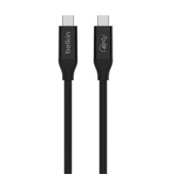 Belkin USB4 Cable USB-C / USB-C 40 GBI// S 100W 0.8M Black