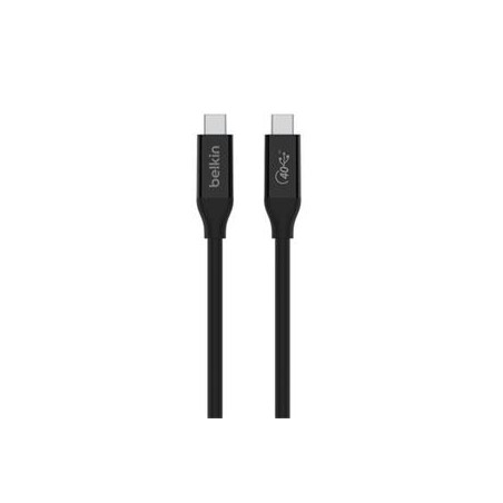 Belkin USB4 Cable USB-C / USB-C 40 GBI// S 100W 0.8M Black