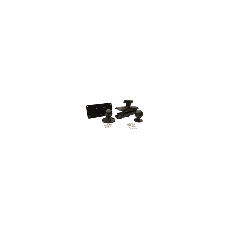 RAM MOUNT KIT, PLATE BASE, MEDIUM ARM, 8.5 inches (215mm), BALL FOR VEHICLE DOCK REAR