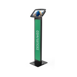 Compulocks Galaxy Tab A8 10.5IN Space/Enclo. Brandable Floor Stand BLK