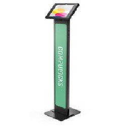 Compulocks iPad 10TH-11TH (A16) Gen Swell/Encl Brandable Floor Stand Black