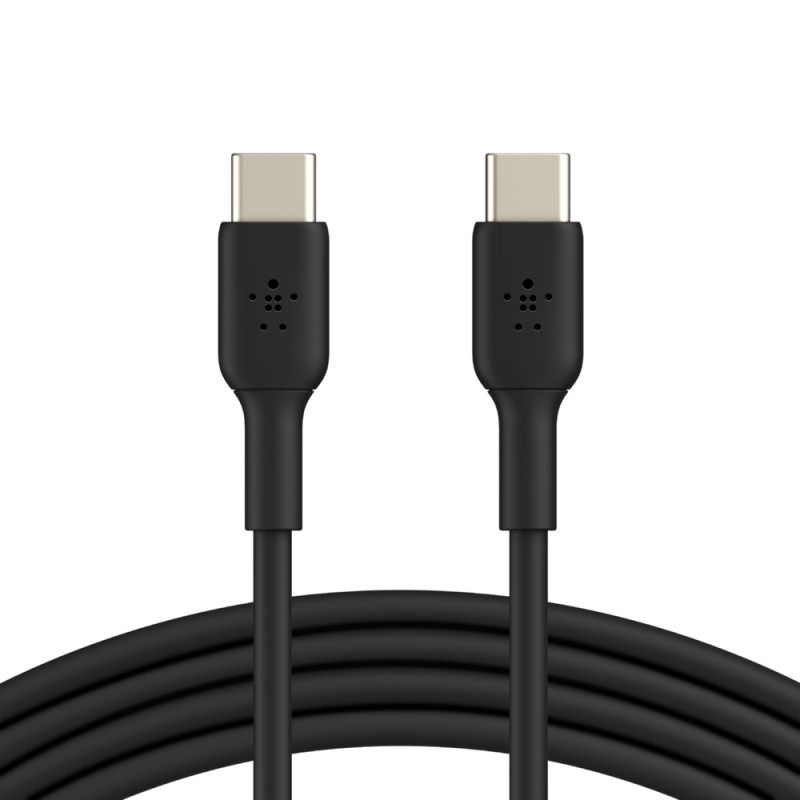 USB-C/USB-C CABLE/PVC 1M BLACK