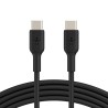 USB-C/USB-C CABLE/PVC 1M BLACK