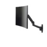 Ergotron LX Wall Mount LCD Arm/Matte Black