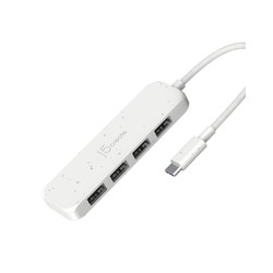 ECO-FRIENDLY USB-C TO 4-PORT/TYPE-A GEN 2 HUB JCH341EWN