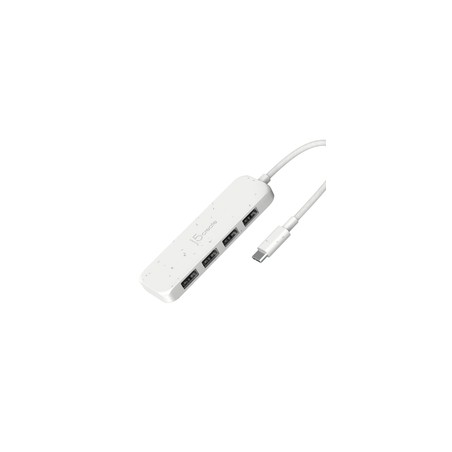 ECO-FRIENDLY USB-C TO 4-PORT/TYPE-A GEN 2 HUB JCH341EWN
