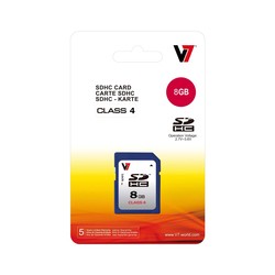 SD CARD 8GB SDHC CL4/RETAIL
