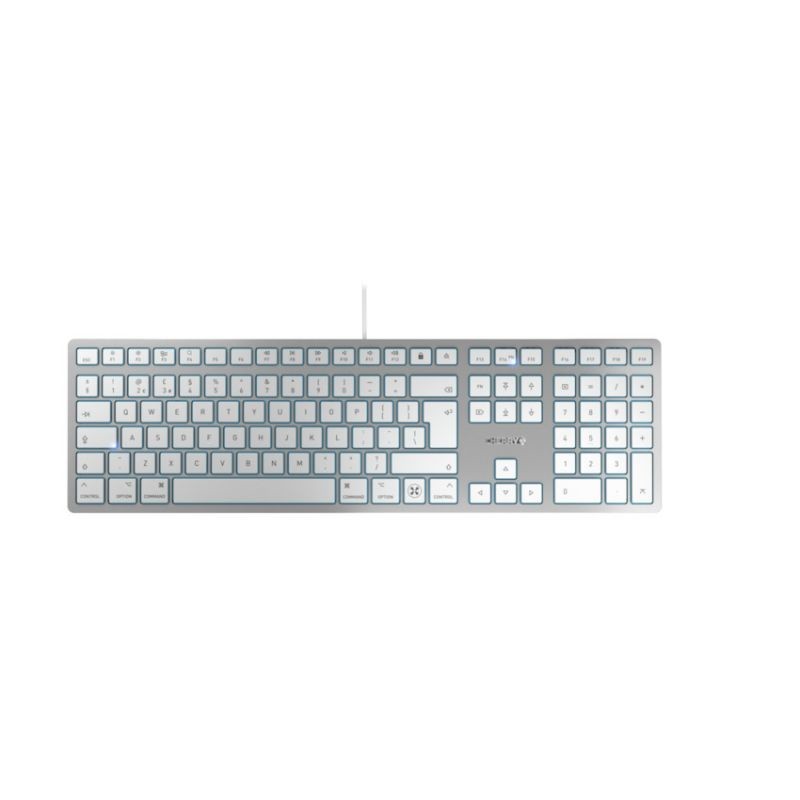 Cherry KC 6000 C For Mac Keyboard/Corded Silver US-English