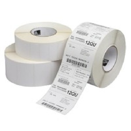 Label, Paper, 64x64mm Thermal Transfer, Z-PERFORM 1000T, Uncoated, Permanent Adhesive, 76mm Core