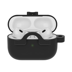 HEADPHONE CASE APPLE AIRPODS/PRO (2ND / 1ST GEN) BLACK TAFFY