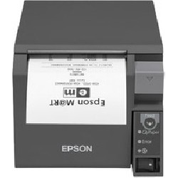 Epson TM-T70II (025C1): UB-E04 + Built-in USB, PS, Black, UK