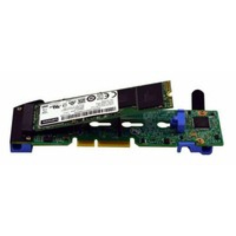 ThinkSystem M.2 SATA/NVMe 2-Bay Enablement PCIe Adapter