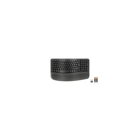 Logitech Wave Keys For Business-Graphite/DEU 2.4GHZ/BT Central 419-B2B