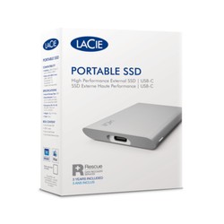 LACIE PORTABLE SSD 1TB 2.5IN/USB3.1 TYPE-C