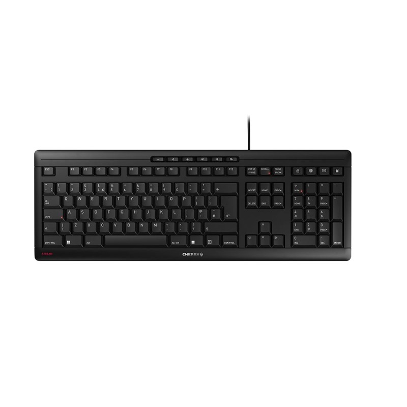 CHERRY Stream Keyboard UK Black/