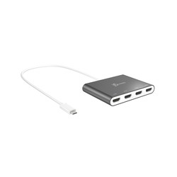 USB-C TO 4 PORT HDMI MULTI/MONITOR ADAPTER