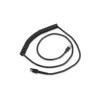 CABLE - SHIELDED USB: SERIES A, 9', COILED, BC1.2 (HIGH CURRENT), -30C CBAUF6C09ZAR