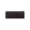 Cherry Keyboard USB GER MX-Gold/Slimline Black W/ Trackball