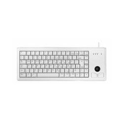 Cherry Keyboard USB US MX-Gold/Slimline Light Grey W/ Trackball