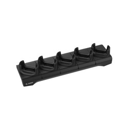 Zebra TC51/56 5-Slot Ethernet Cradle, Charges Five Devices. Includes Power Supply And DC Cable.