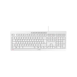 CHERRY STREAM KEYBOARD GERMANY/WHITE-GREY
