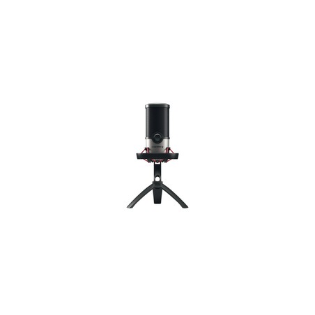 CHERRY UM 6.0 ADVANCED USB MIC/FOR STREAMING/OFFICE SILVER/BLAC