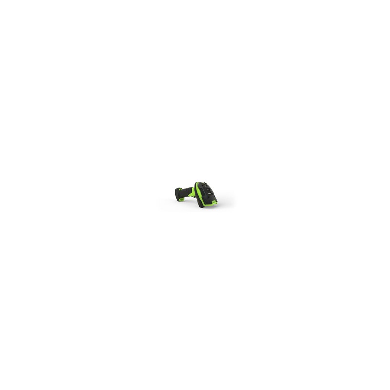 Zebra LI3608: Rugged, Linear Imager, Extended Range, Corded, Industrial Green, Vibration
