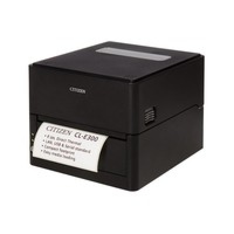 Citizen CL-E300 Printer LAN USB Serial/Black EN PWR 300DPI DT 5IN IN