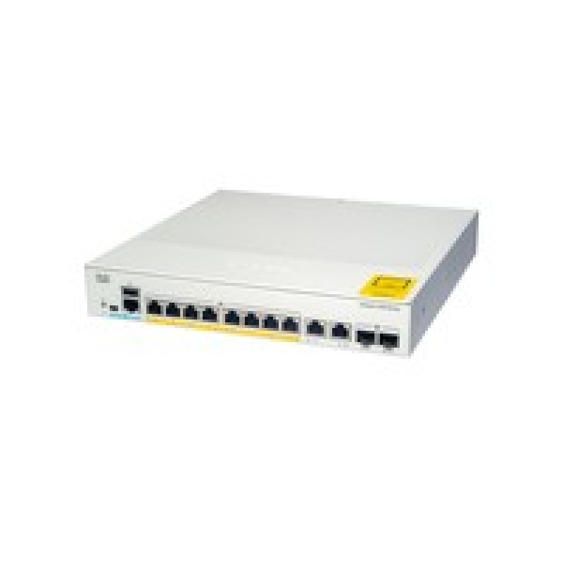 Catalyst 1000 8port GE, Ext PS, 2x1G SFP