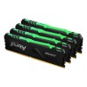 Kingston 64GB DDR4-3200MHZ CL16 DIMM/(Kit OF 4) FURY Beast RGB