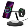 3-IN-1 WIRELESS CHARGER FOR/IPHONE 12/13 SERIES WITH MAGSAFE WIZ017VFBK