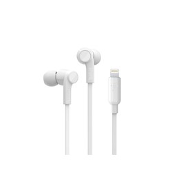 Belkin Rockstar IN-Ear Headphones/W/Lightning Connector White