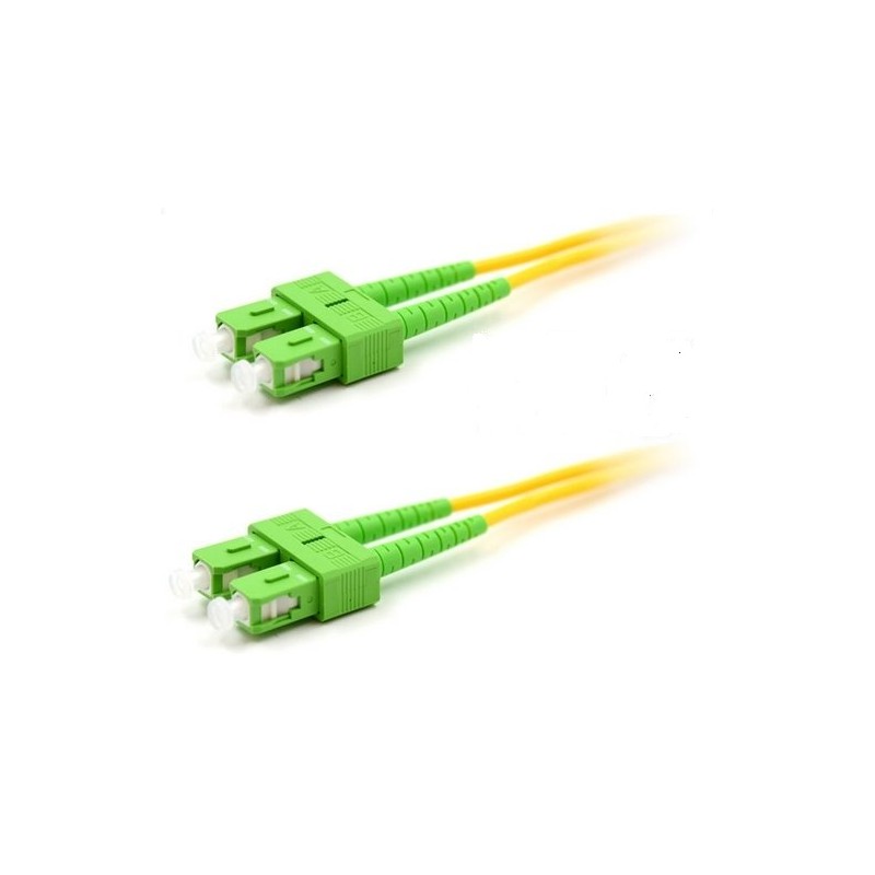 FO patchkabel DUPLEX SC/APC- SC/APC 9/125 SM 1m, OS2 1440