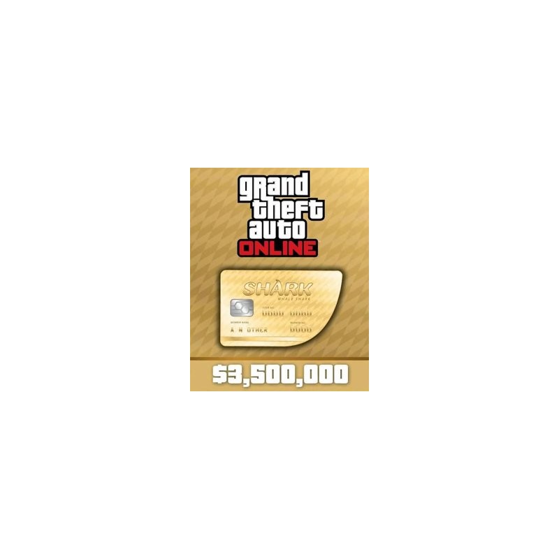 ESD Grand Theft Auto V Online Whale Shark Cash Car