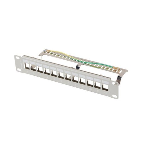 PATCH PANEL 12 PORTŮ 1U 19" FTP PRO MODULY KEYSTO PPKS9212S