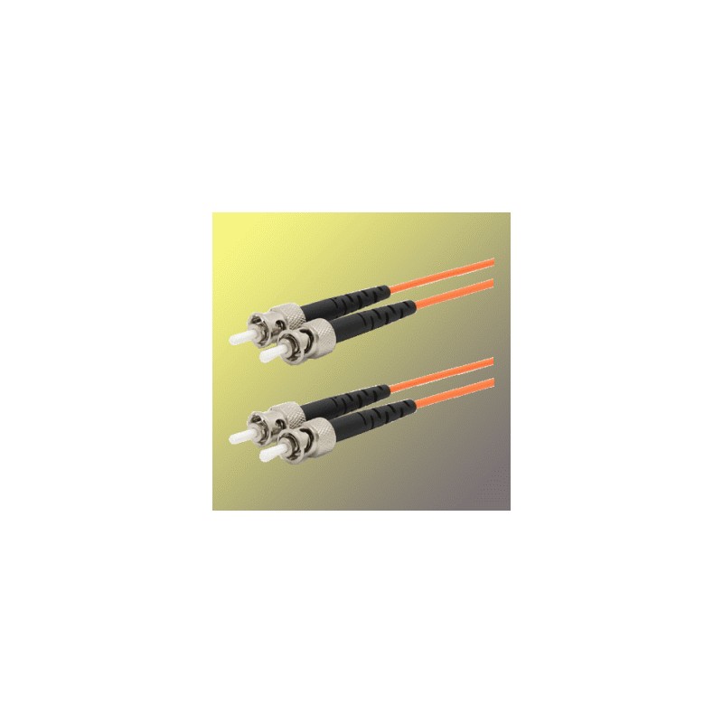 Optický patchkabel duplex ST-ST, 50/125 um MM, 5m, OM2