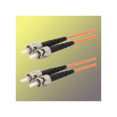Optický patchkabel duplex ST-ST, 50/125 um MM, 5m, OM2