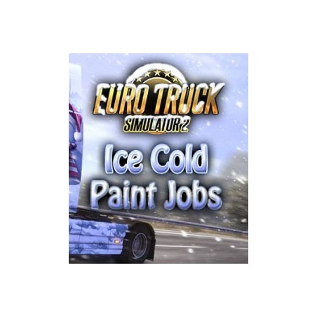 ESD Euro Truck Simulátor 2 Ice Cold Paint Jobs Pac