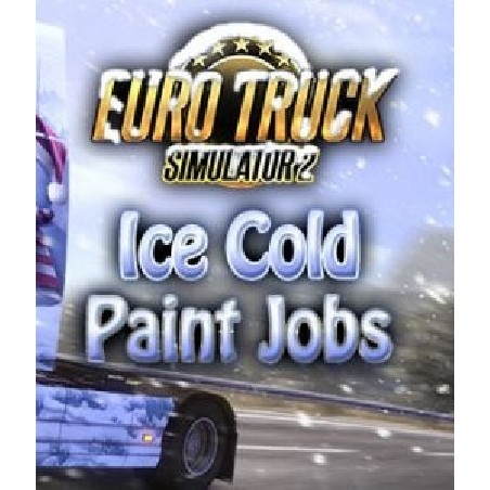 Euro Truck Simulátor 2 Ice Cold Paint Jobs Pac – herní rozšíření pro PC (elektronická licence)