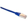 Patch cord FTP cat5e 0,25M modrý