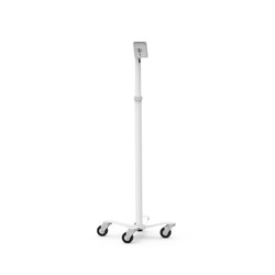 MEDICAL ROLLING CART - VESA/COMPATIBLE - WHITE