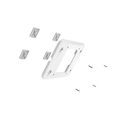 UNIVERSAL INVISIBLE MOUNT PLATE/WHITE