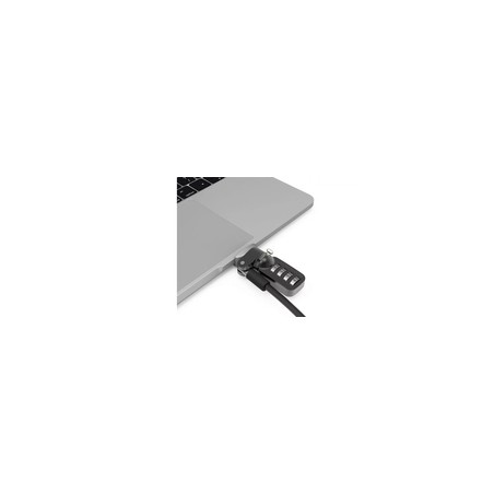 Compulocks Ledge Lock Adapter MacBook Pro/13IN M1/M2+COMB. Cbl Lock Silver