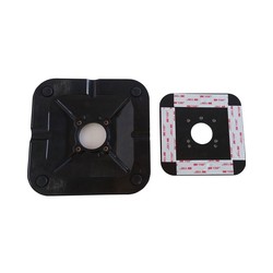 RISE POLE ADHESIVE BASE - BLACK/.